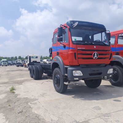 BEIBEN 2642 6×4 zware dumptruck met 420 pk WEICHAI-motor en 25-35 ton nuttige lading voor mijnbouw en bouw