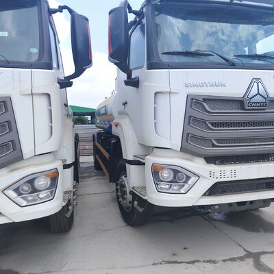 HOWO NX 6×4 CNG-brandstoftankwagen met een motor van 400 pk en een nuttige lading van 20 ton voor het vervoer van diesel en benzine