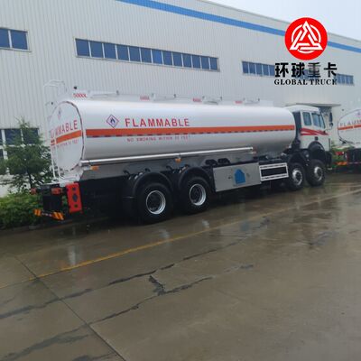 Beiben 8x8 35000L Zware Brandstof Tankwagen voor Mijnbouwoperaties in Congo