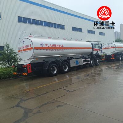 Beiben 8x8 35000L Zware Brandstof Tankwagen voor Mijnbouwoperaties in Congo
