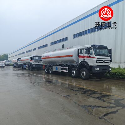 Beiben 8x8 35000L Zware Mijnbouw Diesel Tankwagen voor Diesel Transport in Congo