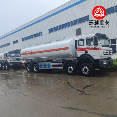 Beiben 8×8 35,000L Heavy Duty Off-Road Fuel Bowser Truck voor Congo Mining
