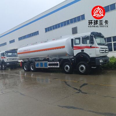 Beiben 8×8 35,000L Heavy Duty Off-Road Fuel Bowser Truck voor Congo Mining