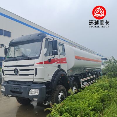 Beiben 8x8 35,000L zware off-road brandstoftankwagen voor Congo Mining