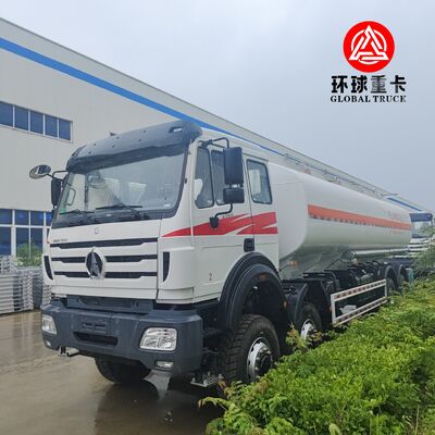 Beiben 8x8 35,000L zware off-road brandstoftankwagen voor Congo Mining