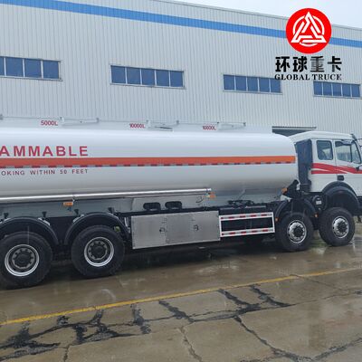 Beiben 8x8 35,000L zware off-road brandstoftankwagen voor Congo Mining