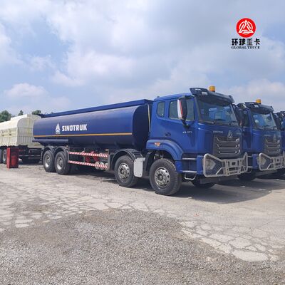 HOWO NX 8x4 30000L Brandstoftankwagen Zware Diesel Bowser Truck voor de Nigeriaanse Markt