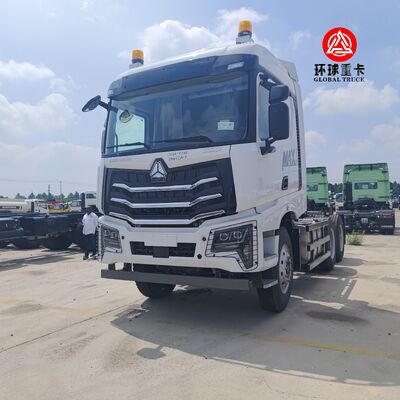 Brandnieuw HOWO NX 6x4 430HP rechterhandschietend tractor Truck Prime Mover voor Tanzania Logistics