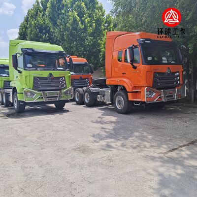 Brandnieuw HOWO NX 6x4 430HP rechterhandschietend tractor Truck Prime Mover voor Tanzania Logistics