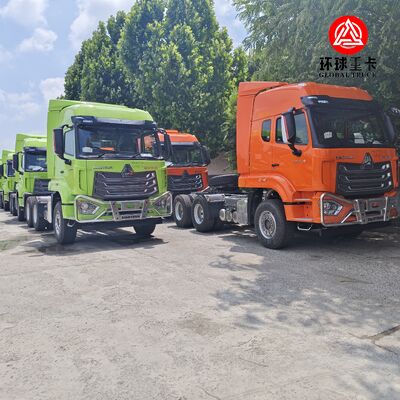 Gloednieuwe HOWO NX 6x4 trekkervrachtwagen 400 pk dieselmotor Prime Mover voor zware logistiek