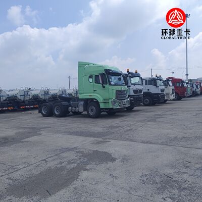 Nieuwe HOWO NX 6x4 Traktorhoofd Truck 371HP Diesel Prime Mover voor zwaar logistiek vervoer