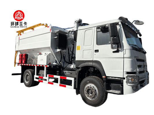 New 20m³ Bulk Emulsion Explosive Mixing and Charging Truck with 350 HP Diesel Engine and 300 kg/min Charging Efficiency for Mining Blasting