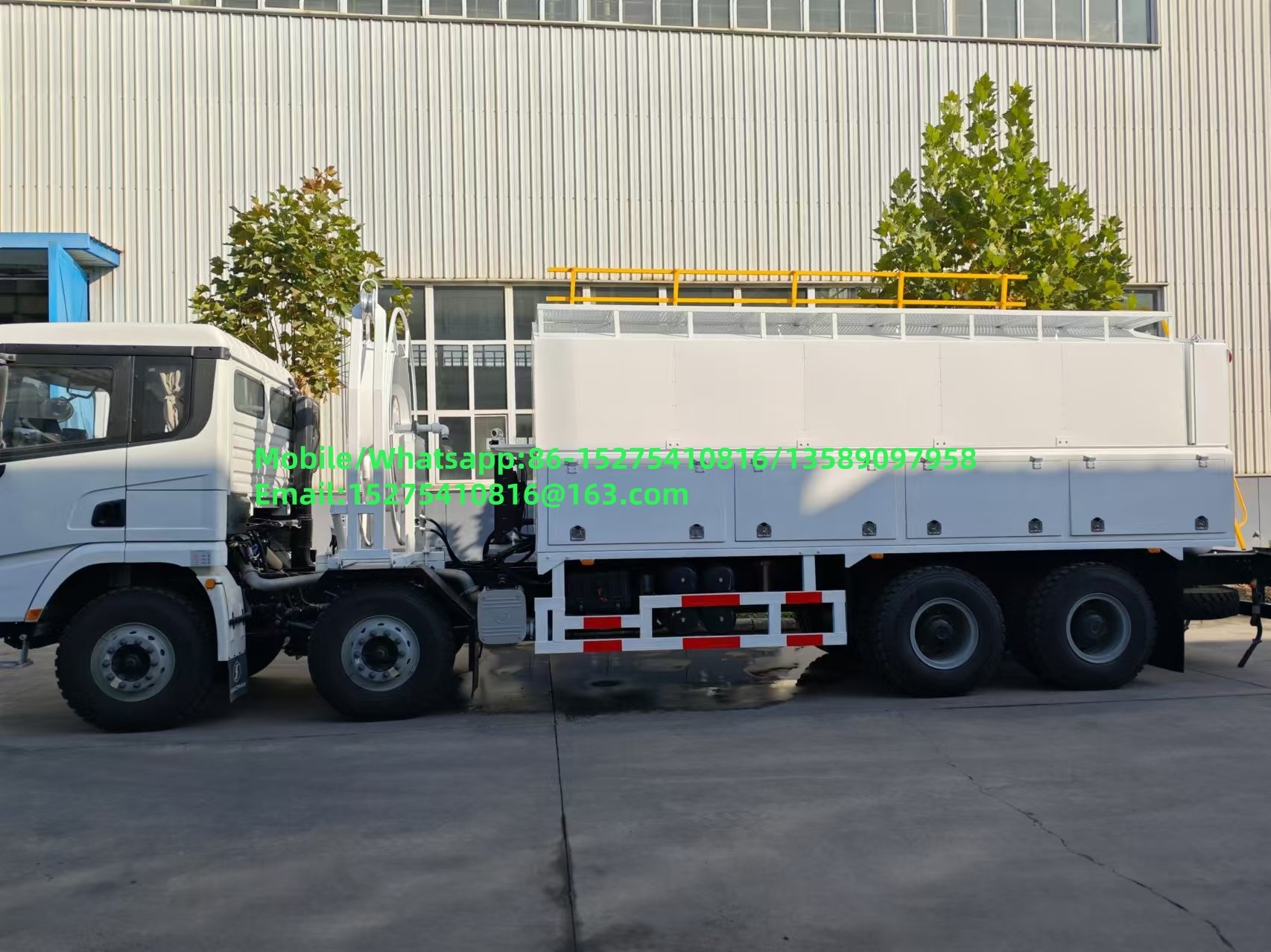 Multifunctionele 15T 20T BCRH-20 ANFO op locatie gemengde emulsie Bulk Trucks mobiele explosieven Productie-eenheid Mongolië Mijnen Blast MEMU MMU