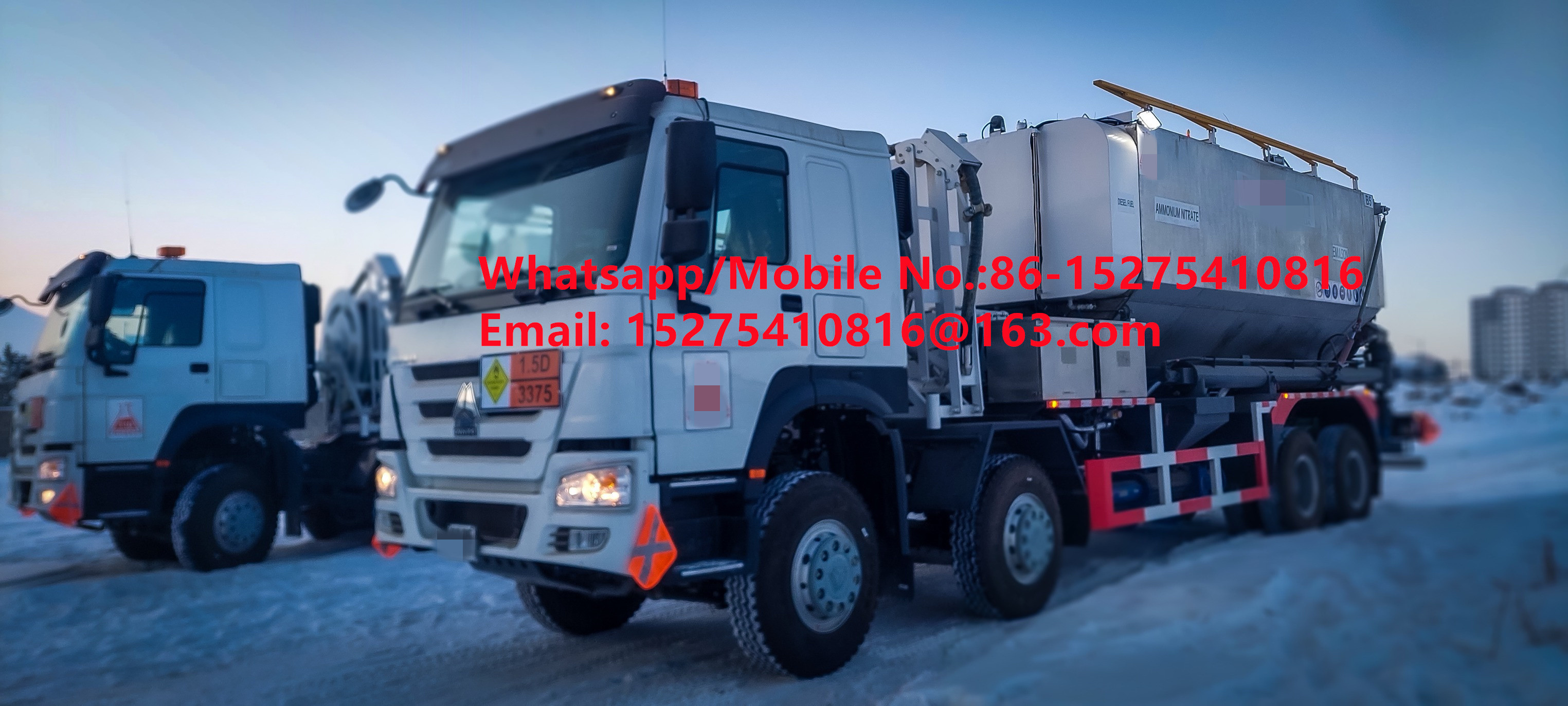 Unieke Goedkope prijs Veiligheid betrouwbaarheid China Tread Bulk Trucks 15/20/25Ton Zware ammoniumolie explosieven Emulsie ANFO Truck MMU MEMU Voor Mongolië DR CONGO PERU Ghana Mining Blasting BCLH/BCRH/BCZH