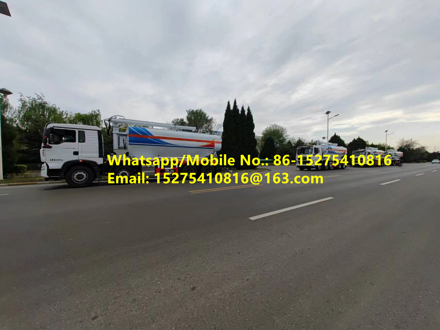 Volledig intelligent TREAD HOWO 15/20/25T BCLH-15 Op locatie gemengd granulair ammonium explosieven ANFO Truck emulsie mobiele explosieven Productie-eenheid Mongolen