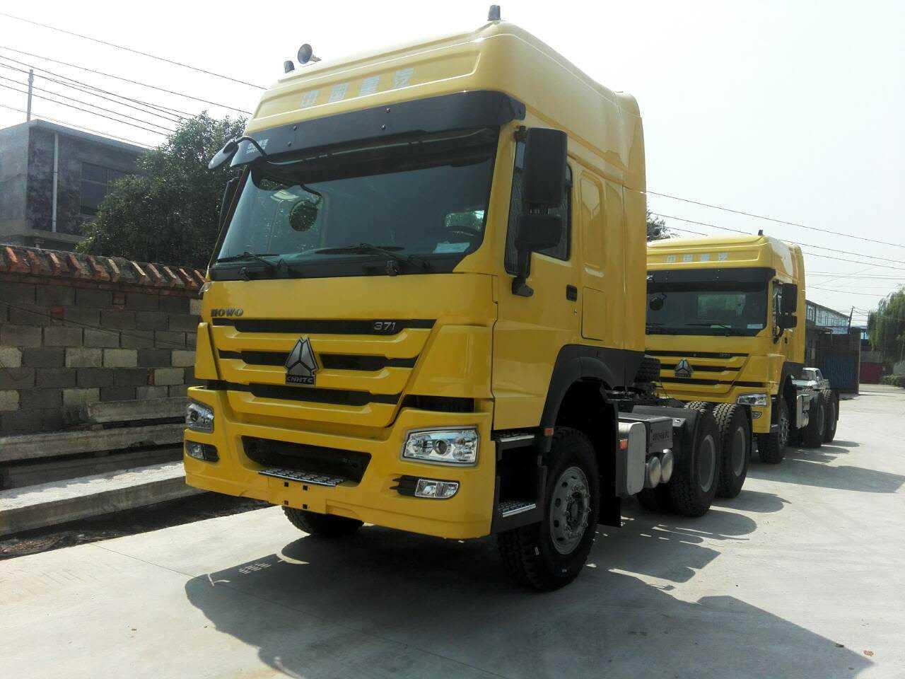 Zware vrachtwagen Sinotruk HOWO Beiben 6X4 10 Wheeler Gebruikte nieuwe Prime Mover Tractor Head Truck