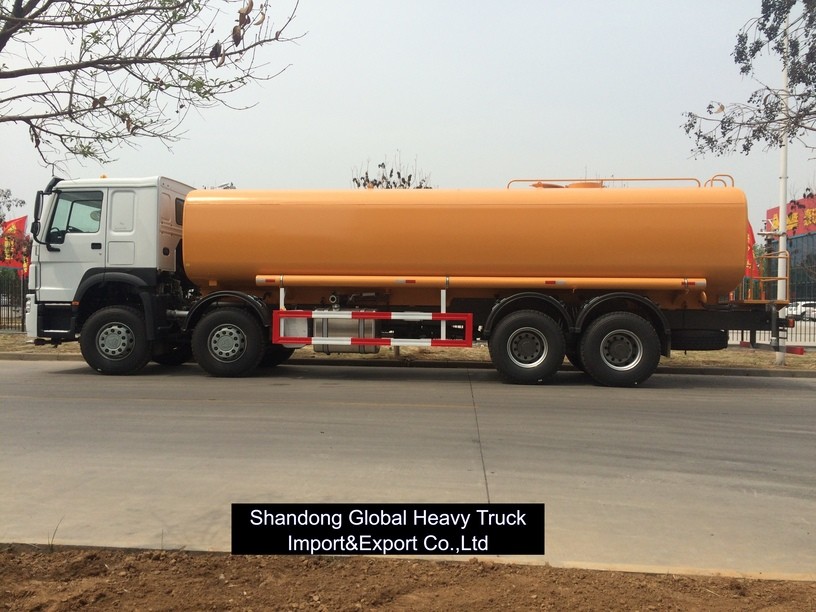 HOWO Waterleverancier Truck Water vracht tank Truck Fuel Truck Tank