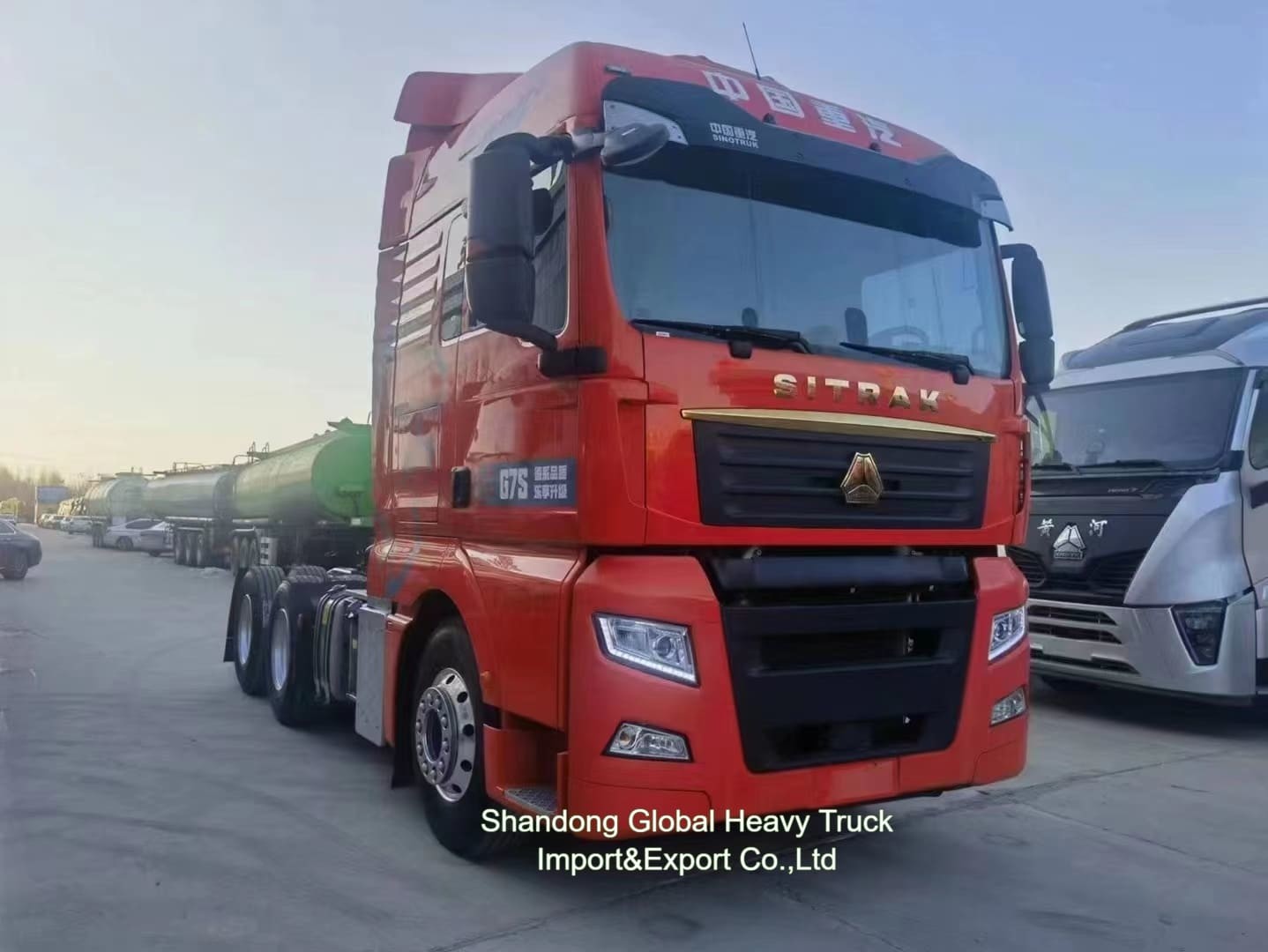 SINOTRUK Nieuwe TX SITRAK zware vrachtwagen HOWO 4X2 6X4 25T 40T trekker vrachtwagen 430 pk 480 pk