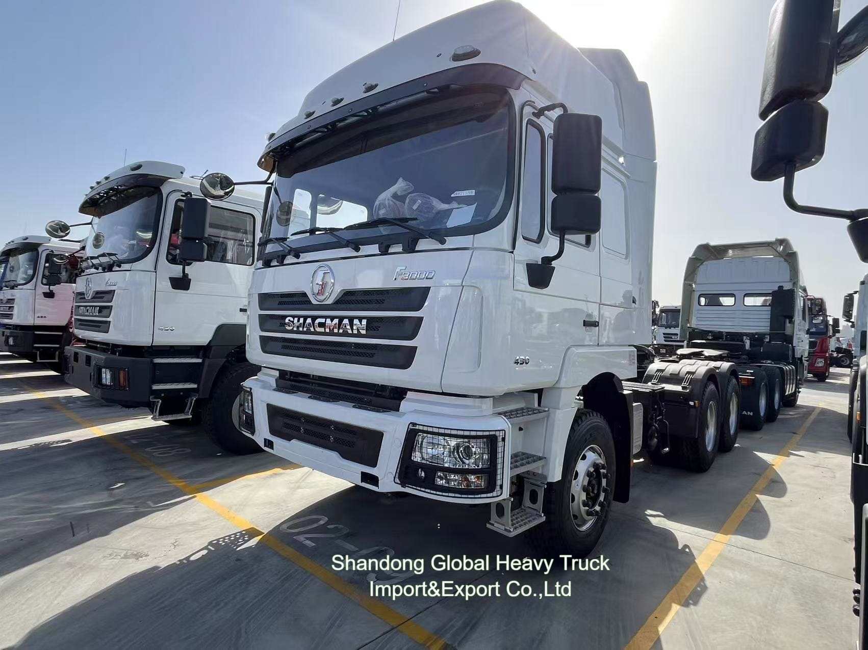 Shacman Dump Truck Tractor Head Gebruikt Shacman F3000 X3000 6X4 371HP Tweedehands Dump Truck