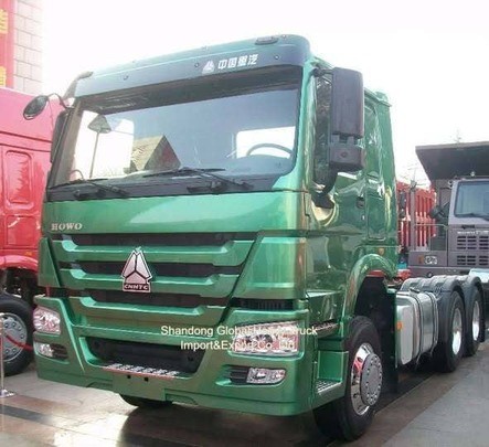 Sinotruk Gebruikte HOWO 6X4 12wheeler 371HP 375 420HP Tractor Truck Prime Mover Tractor Head Te koop