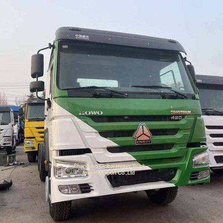 Howo 6x4 Tractor Truck Gebruikt Sinotruk LHD RHD Langafstandsrijden Trailer Truck Head