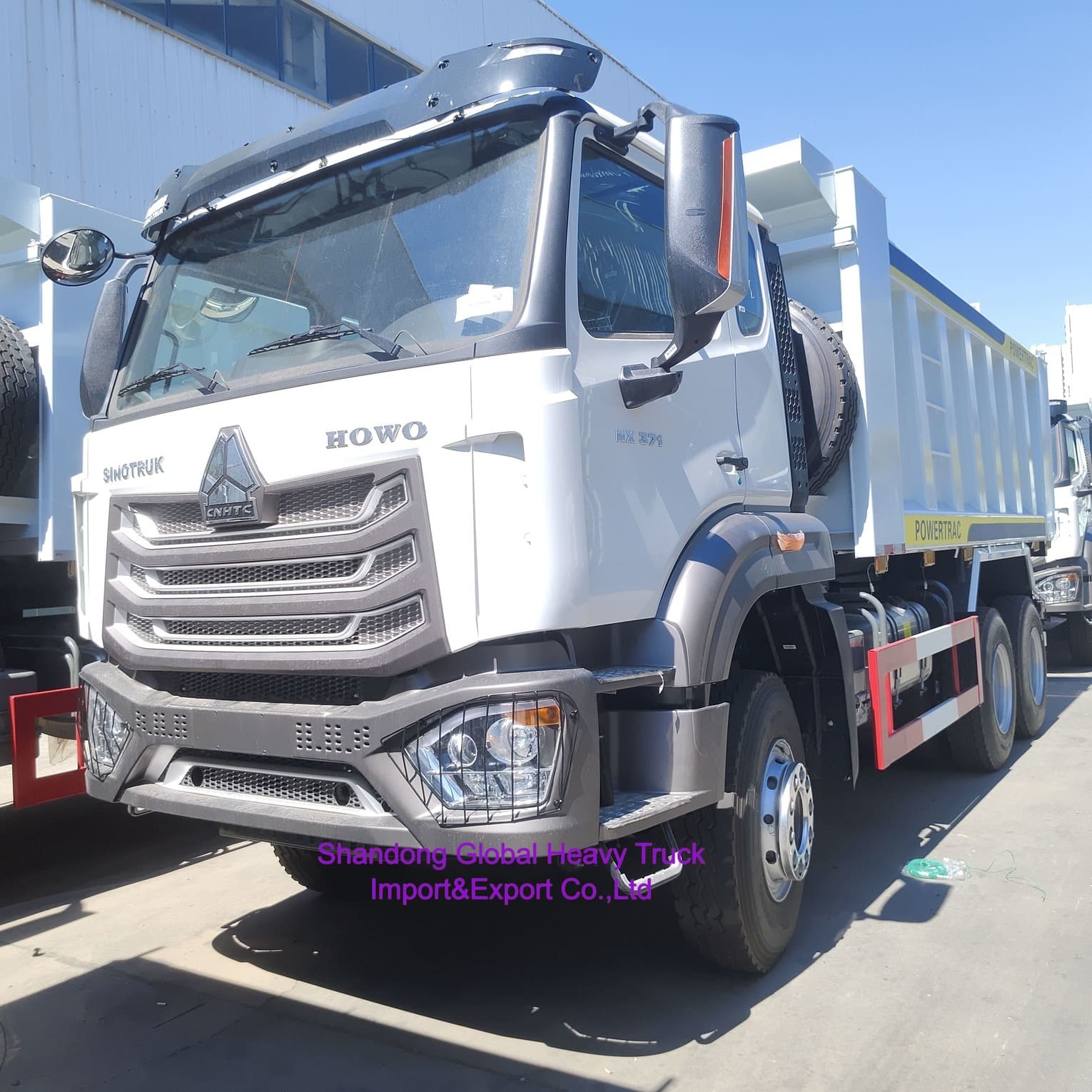12 Wheeler Hohan Gebruikte Sinotruk HOWO 8X4 Ex N Nx Dump Tipper Truck 371HP 380HP