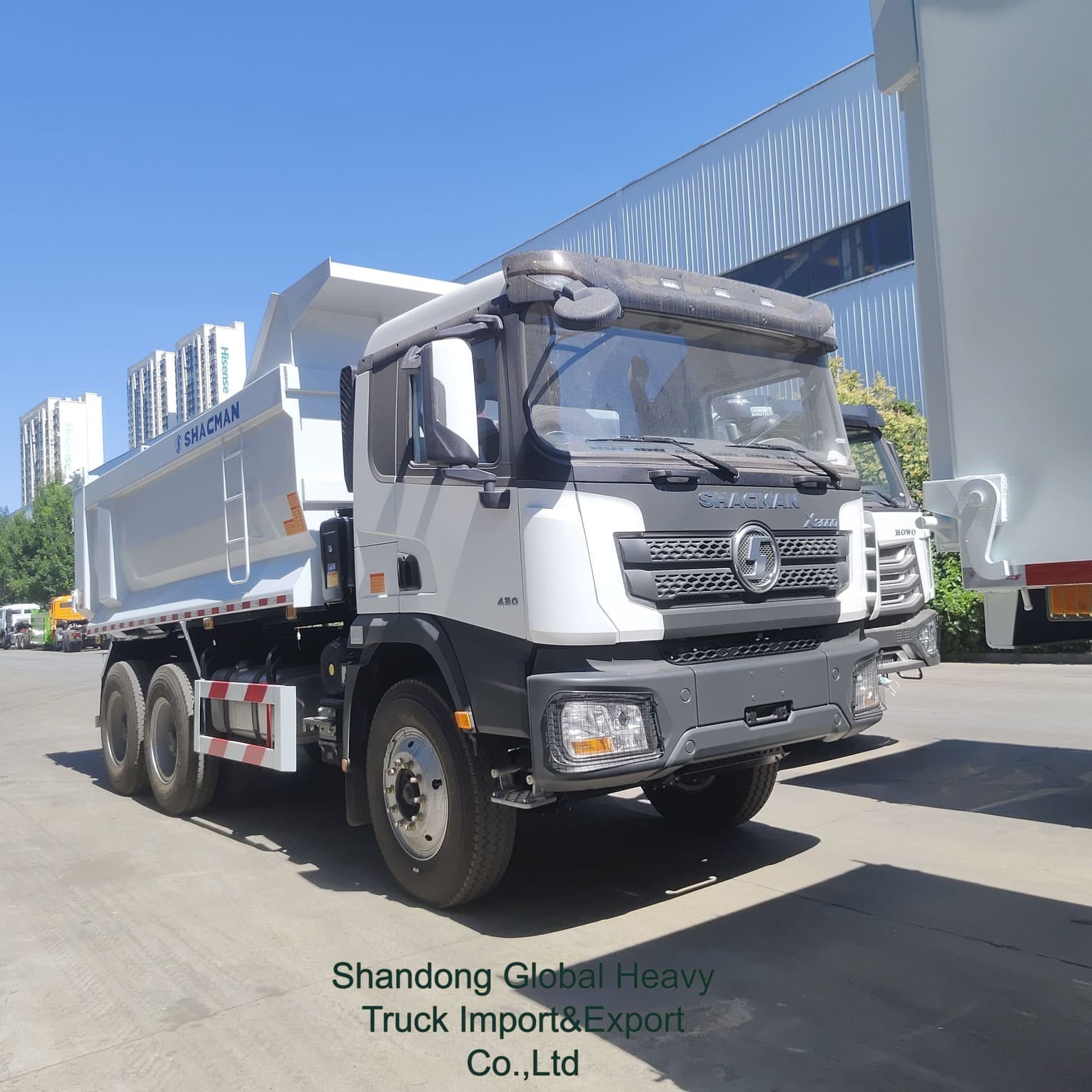 Shacman X3000 F3000 340 pk 6X4 zware dumptruck met een laadvermogen van 31-40 t voor het transport van mijnbouw