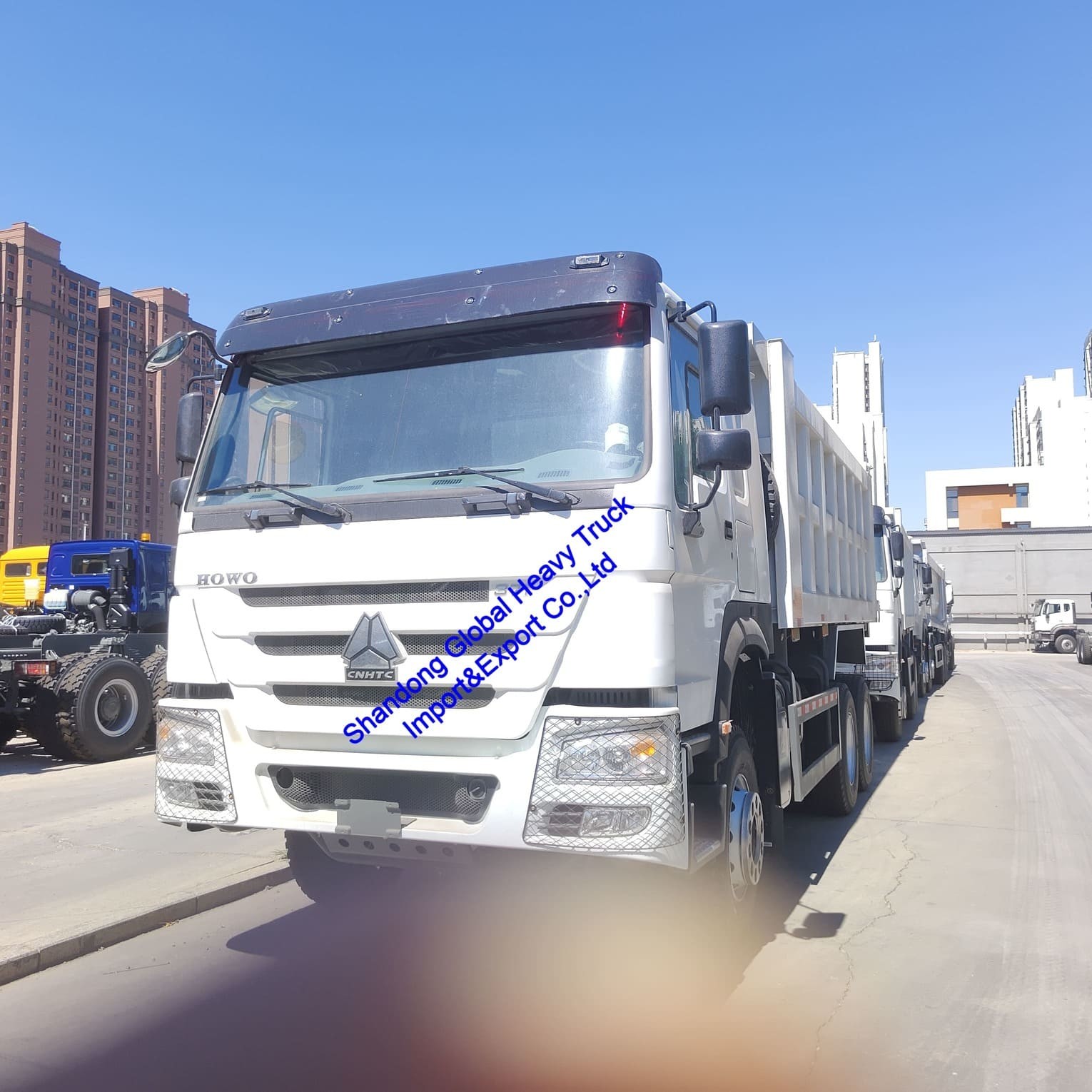 China Brand HOWO Sinotruk Dumping Trucks 6X4 10 banden 400 pk Dump Truck