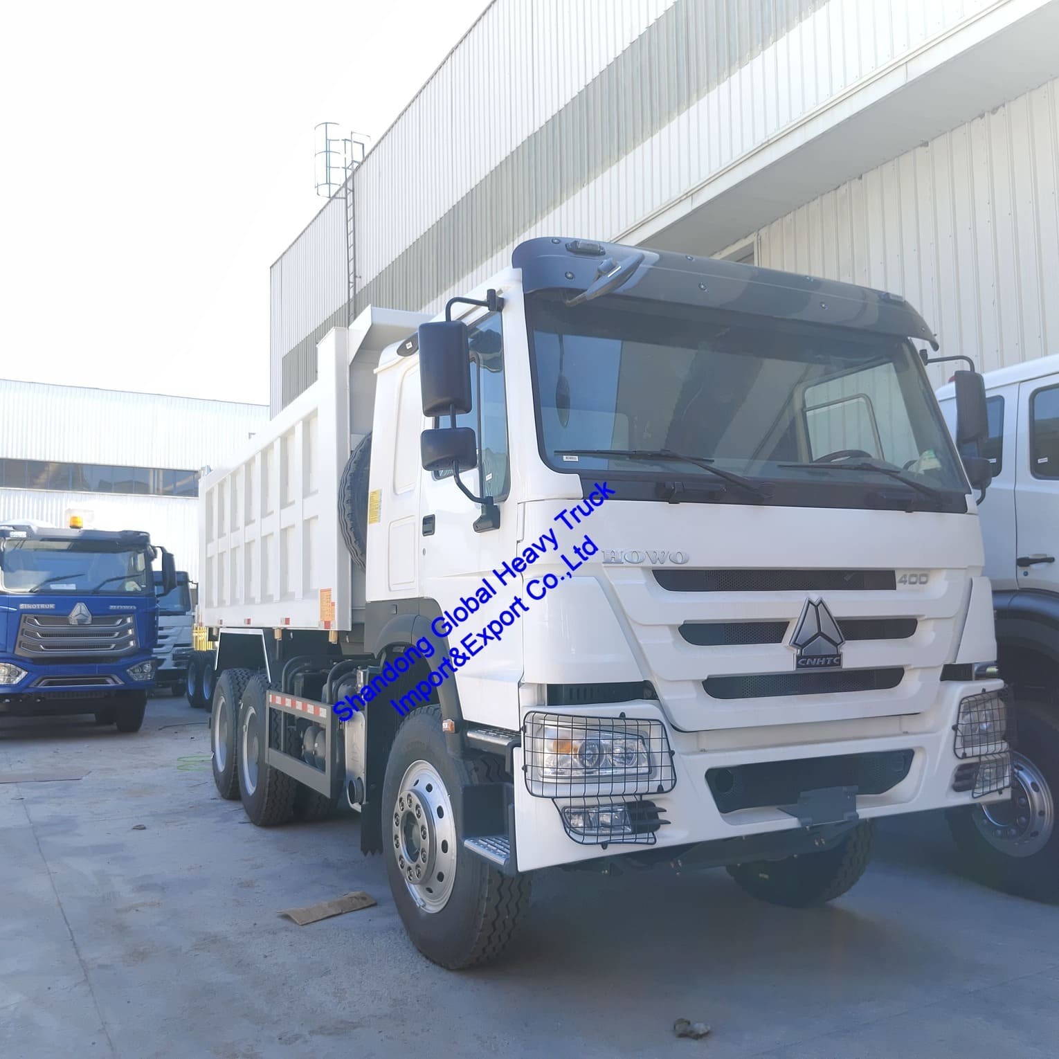 Nieuwe stijl Goede kwaliteit HOWO zware dumptrucks met 371 pk 40 ton 10 wielen