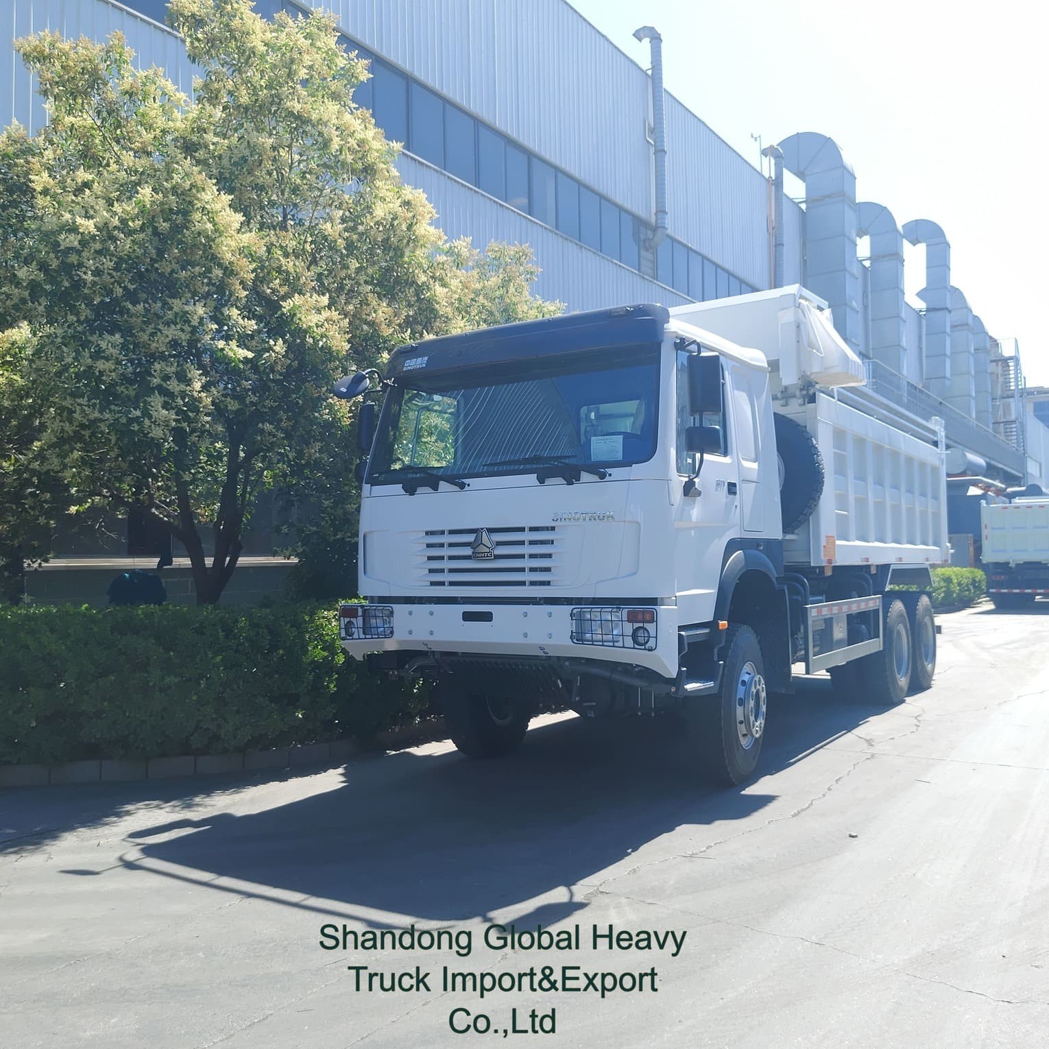 Warm verkopen Sinotruk HOWO Gebruikte Nieuwe fabrikant Cargo Tipping Tipper dump truck
