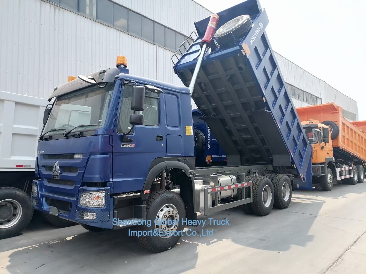 Sinotruk HOWO Camion Volteo Vervaardiger 6X4 8X4 340 pk 380 pk 400 pk Truck