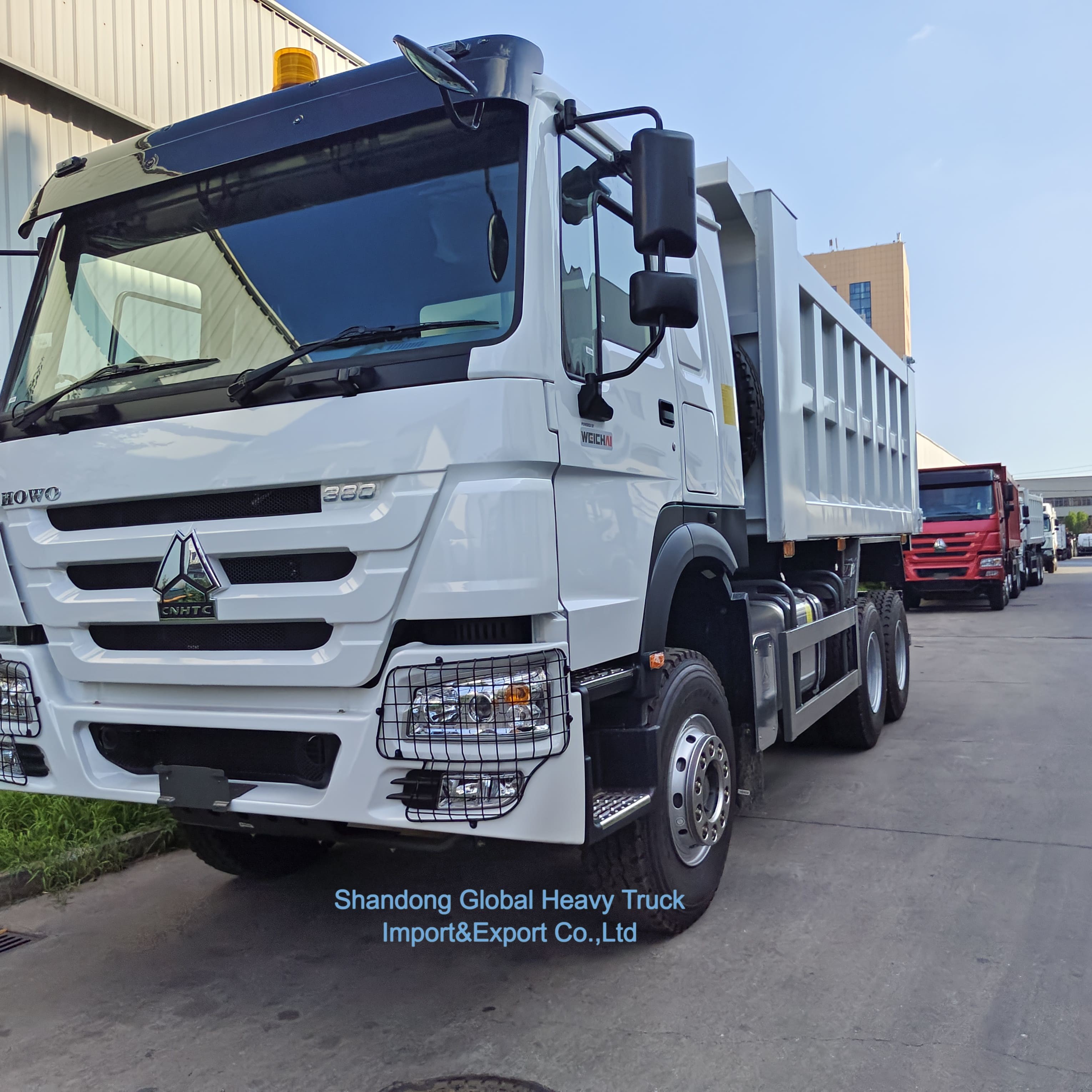 Sinotruk HOWO 371HP 336HP 371hp 380hp 12 wielen 6X4 8X4 tipper truck goede staat HOWO dump truck