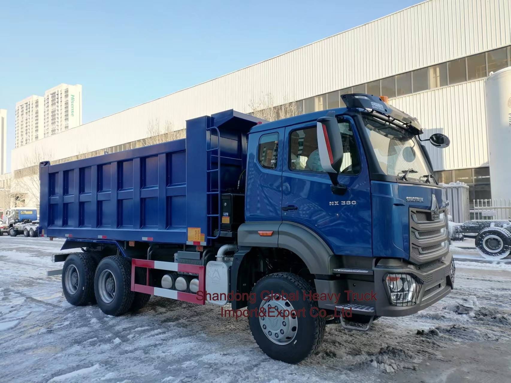 Sinotruk HOWO Nx Tx tweedehands 10 wielen 371 pk 6X4 mijnbouw truck