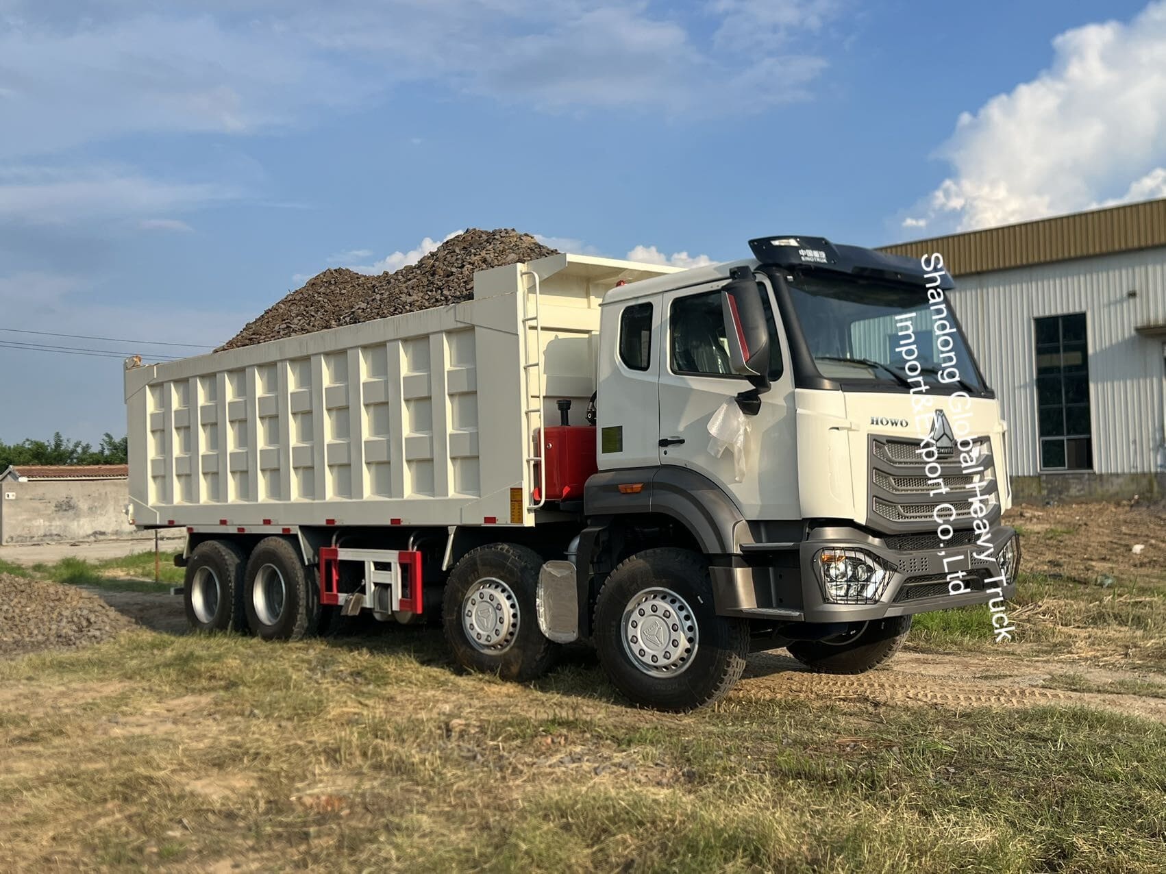 Sinotruk HOWO Zwaar Licht Ming Mijnbouw 30 40 50 Ton 8X4 10 12 Wiel Achter Dump truck