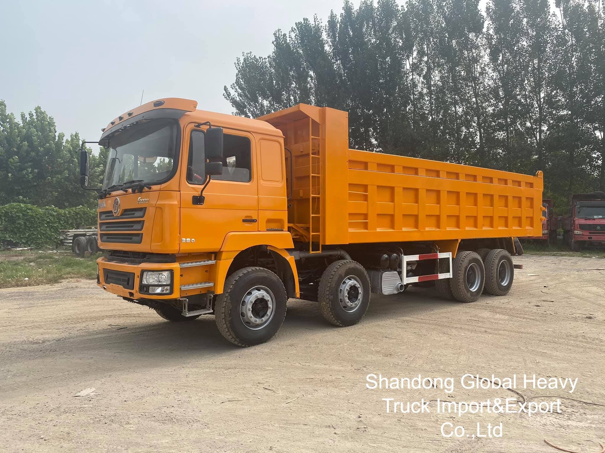 Tweedehands Shacman 8*4 12 Wheels F3000 X3000 Dump Truck Tipper Trucks