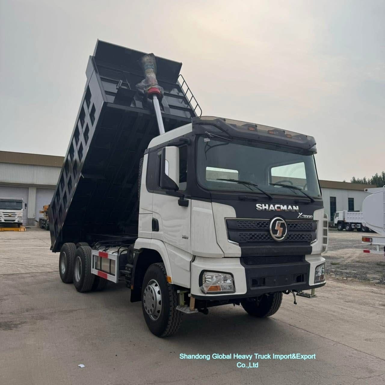 Brandnieuwe Shacman X3000 6×4 dumptruck met 380-420 pk motor en 30-35 ton nuttige lading voor zware constructie