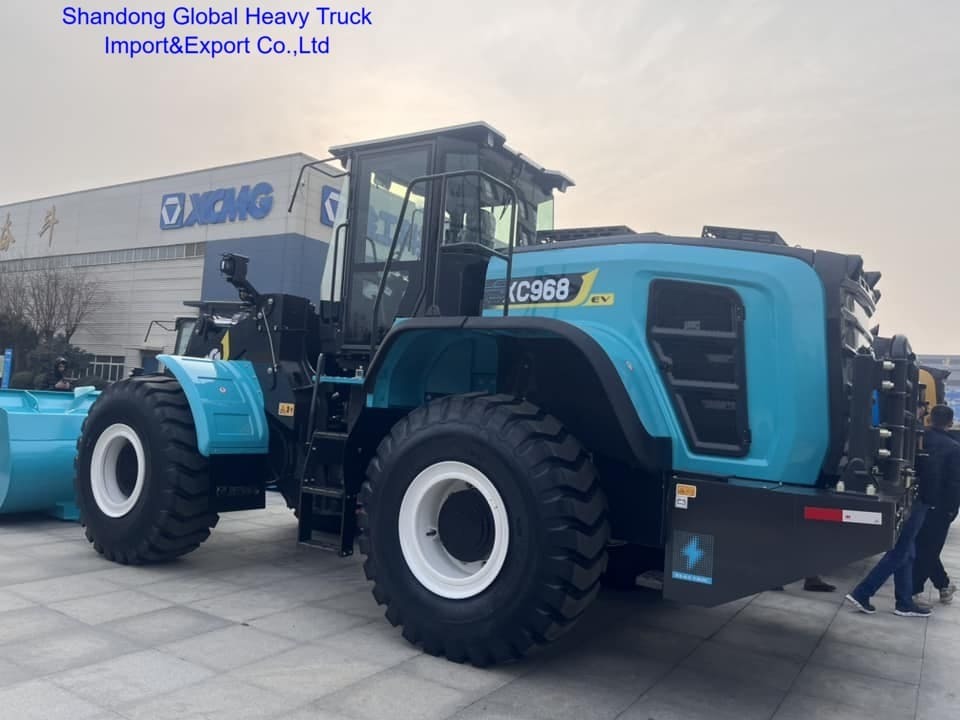 XCMG XC968 6 ton wiellader met 3,5 m3 rotsbak