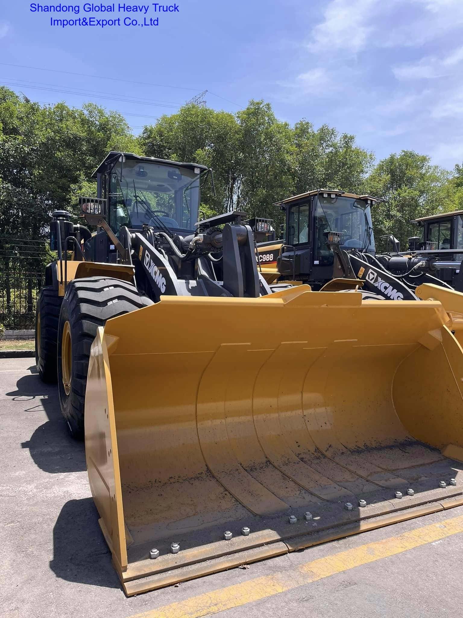 XCMG XC948E 4 Ton Voorwielader met 2,4 M3 Bakvolume en 7882*2500*3405mm Specificaties