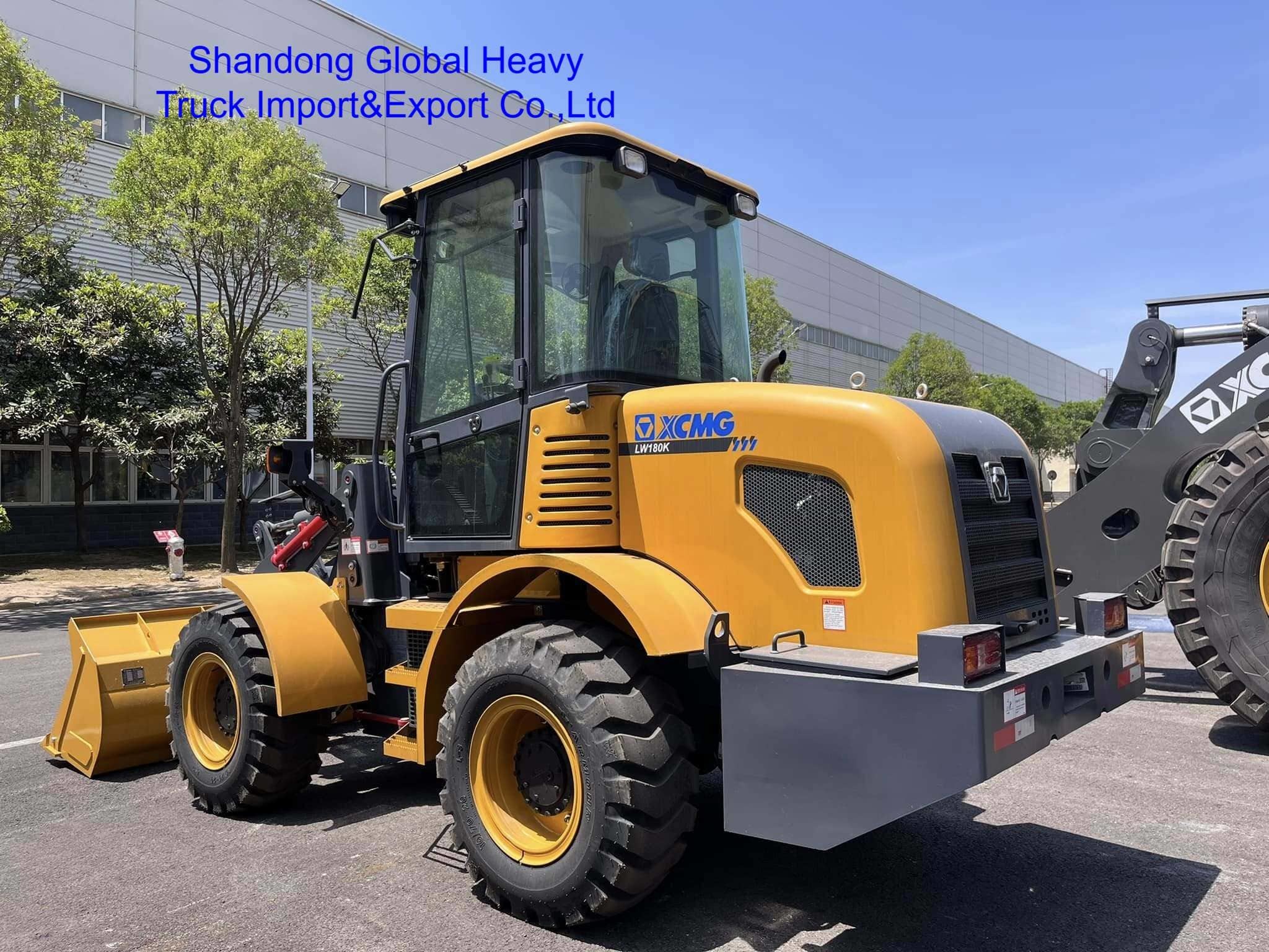 1.8ton Mini Wheel Loader Lw180K Mini Spade Loader Payloader