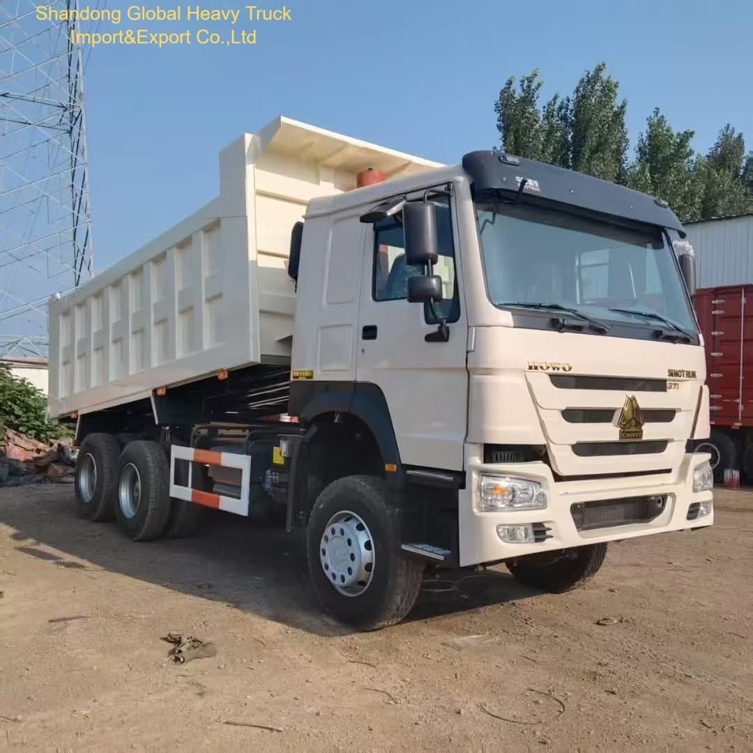 Sinotruk HOWO 400PK 420PK Zware Kiepwagen met Links/Rechts Stuur en Luchtgeveerde Stoel