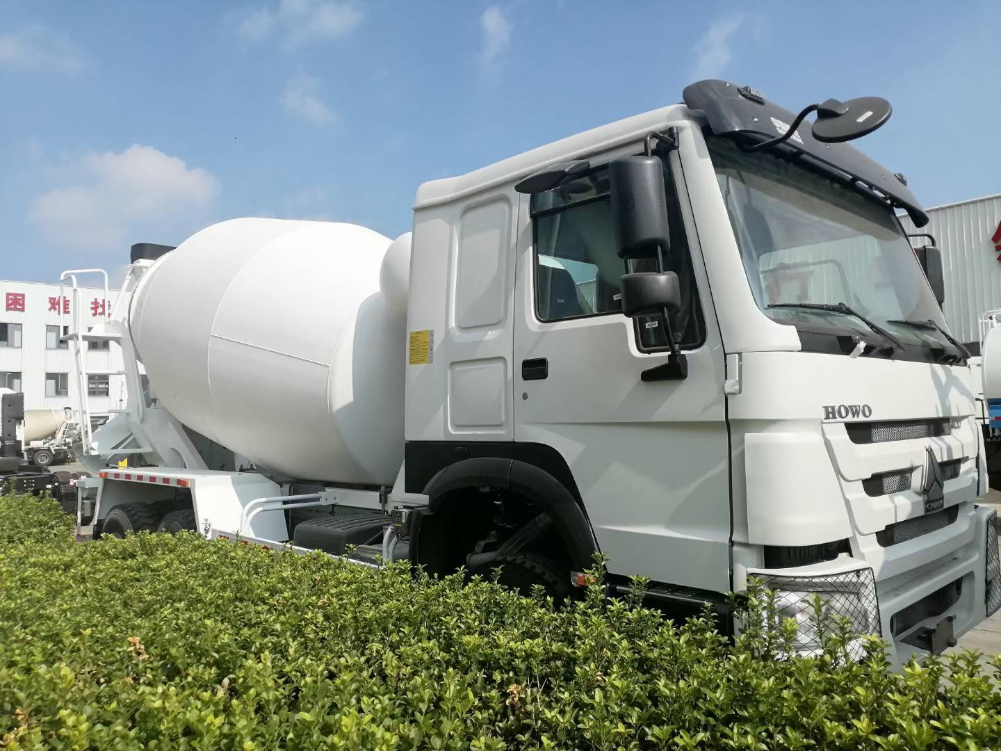 China Nieuwe HOWO Betonmixer Vrachtwagen met 6m3 8m3 10m3 Capaciteit voor Bouwprojecten