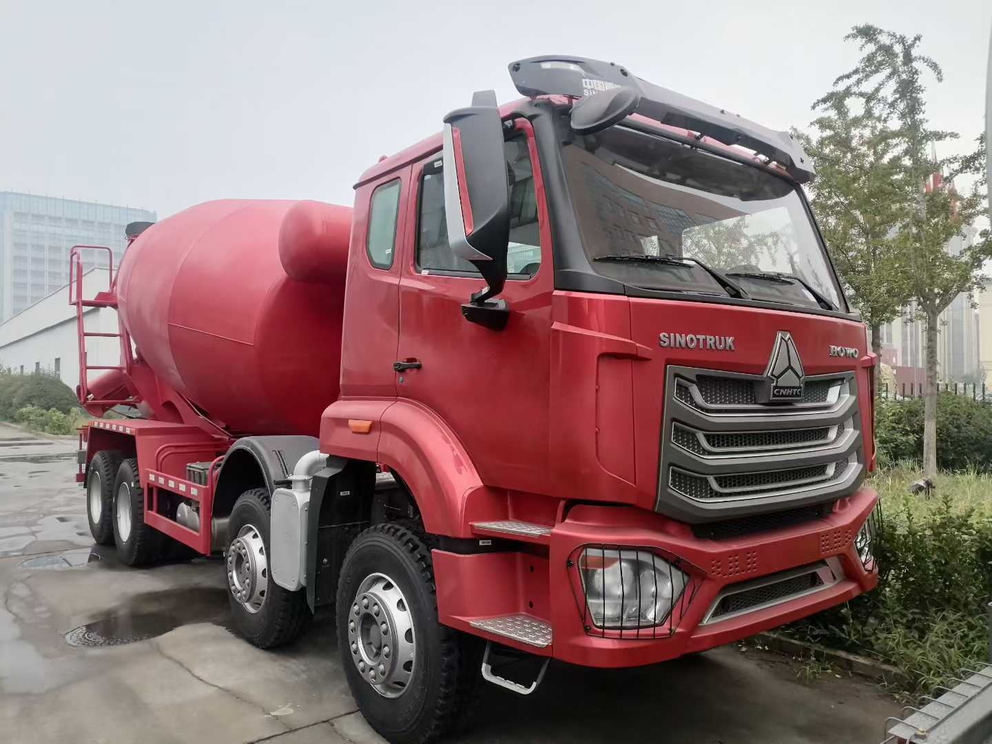 Nieuwe & Gebruikte HOWO 6×4 Betonmixertruck met 371PK-480PK Motor voor Stedelijke Bouwoplossing