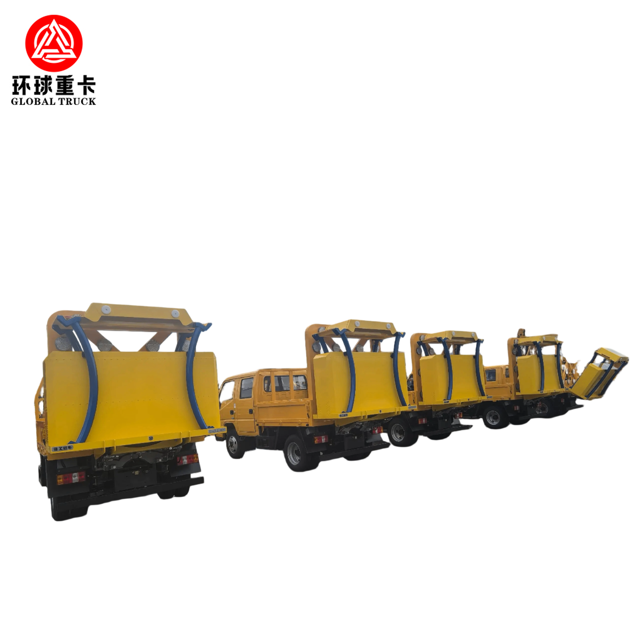 HOWO 4×2 350 pk Diesel Crash Cushion Truck met schaarhef voor Nigeria verkeersveiligheid en bouwzone bescherming