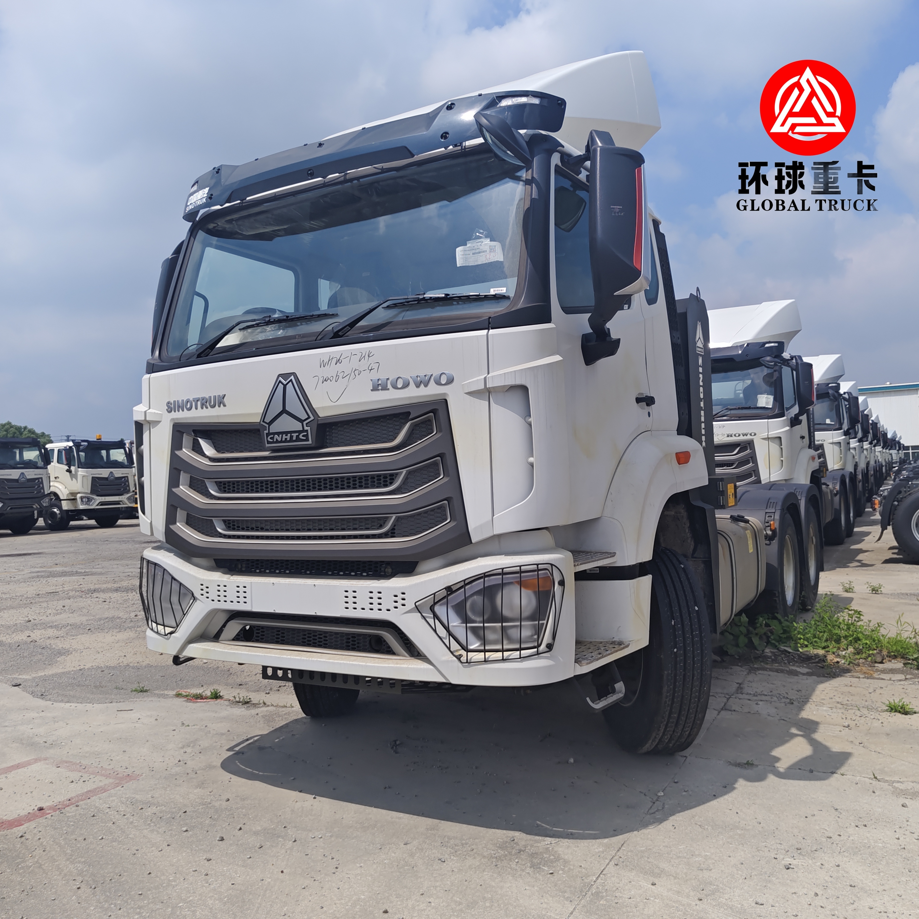 Brandnieuw HOWO NX 6x4 430HP rechterhandschietend tractor Truck Prime Mover voor Tanzania Logistics