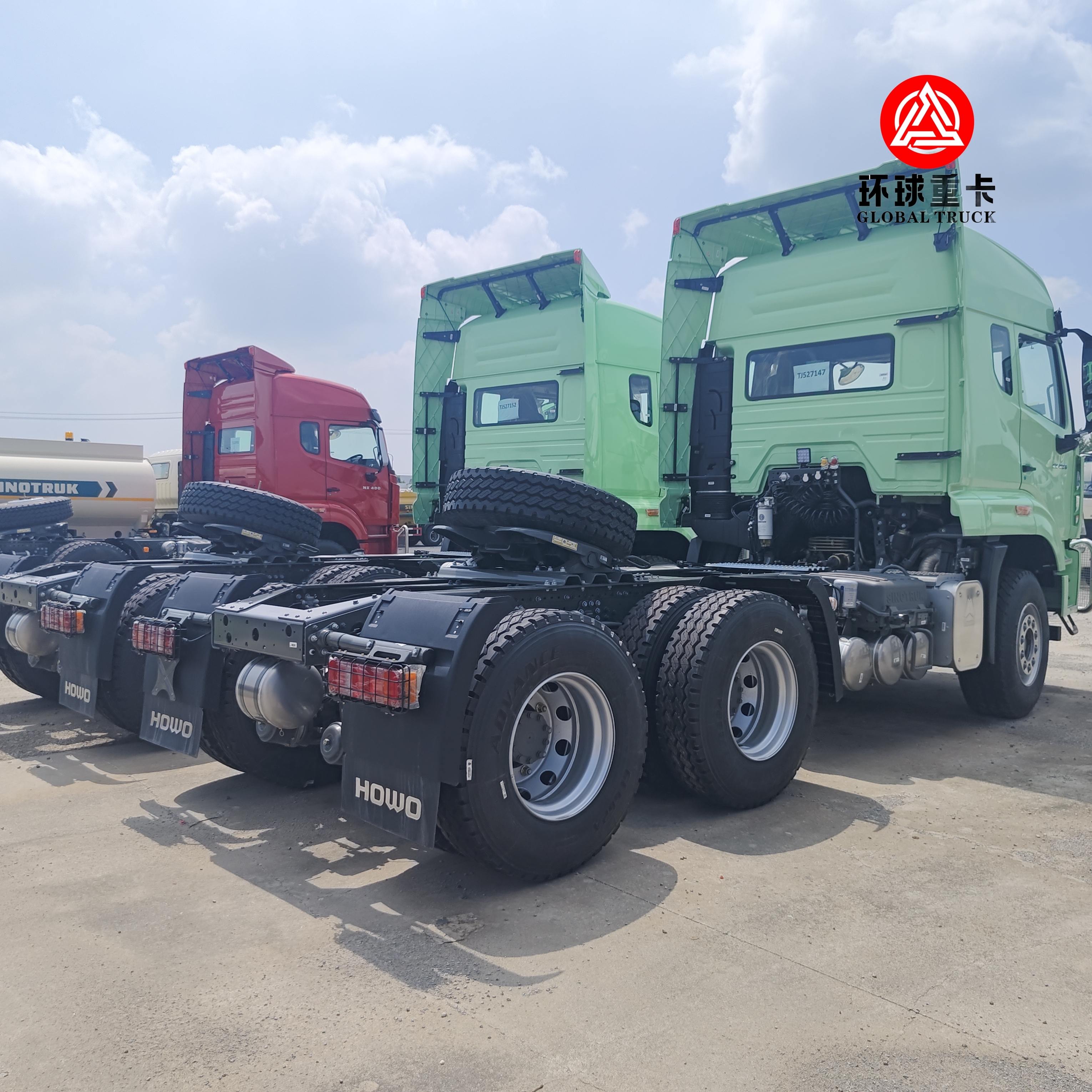 Sinotruk HOWO NX 430HP 6x4 trekkerhoofd vrachtwagen voor langeafstandsvracht