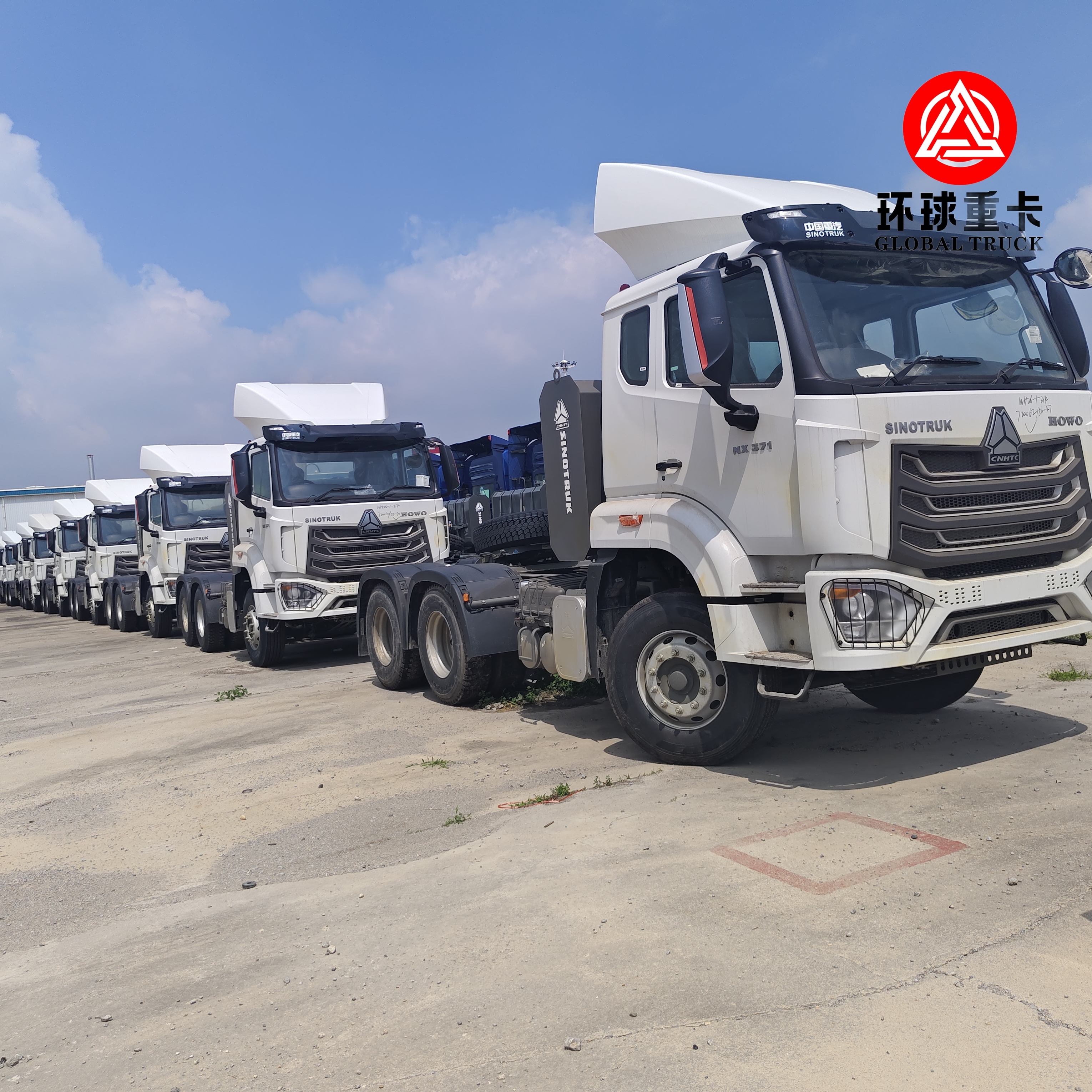 Brandnieuw Sinotruk HOWO NX 6x4 400 pk trekkerhoofd vrachtwagen voor zwaar vracht- en containervervoer