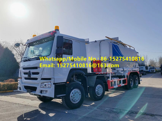 Op maat Gute kwaliteit HOWO 15/20/25T BCLH-15 Op locatie gemengd granulair ammonium explosieven ANFO Truck emulsie mobiele explosieven Productie-eenheid