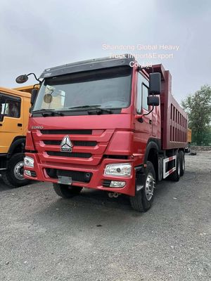 Goede kwaliteit 371PK 375PK 6*4 10 wielen Gebruikte HOWO Dumper Kipper Vrachtwagen