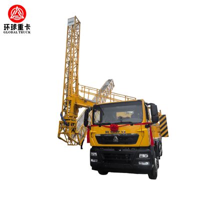 Bruginspectie-truck met werkhoogte 12m-20m Euro 4/2/5/6 emissie standaard en hydraulische outriggers voor toegang onder de brug