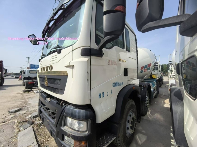 6×4 Concrete Mixer Truck in operation